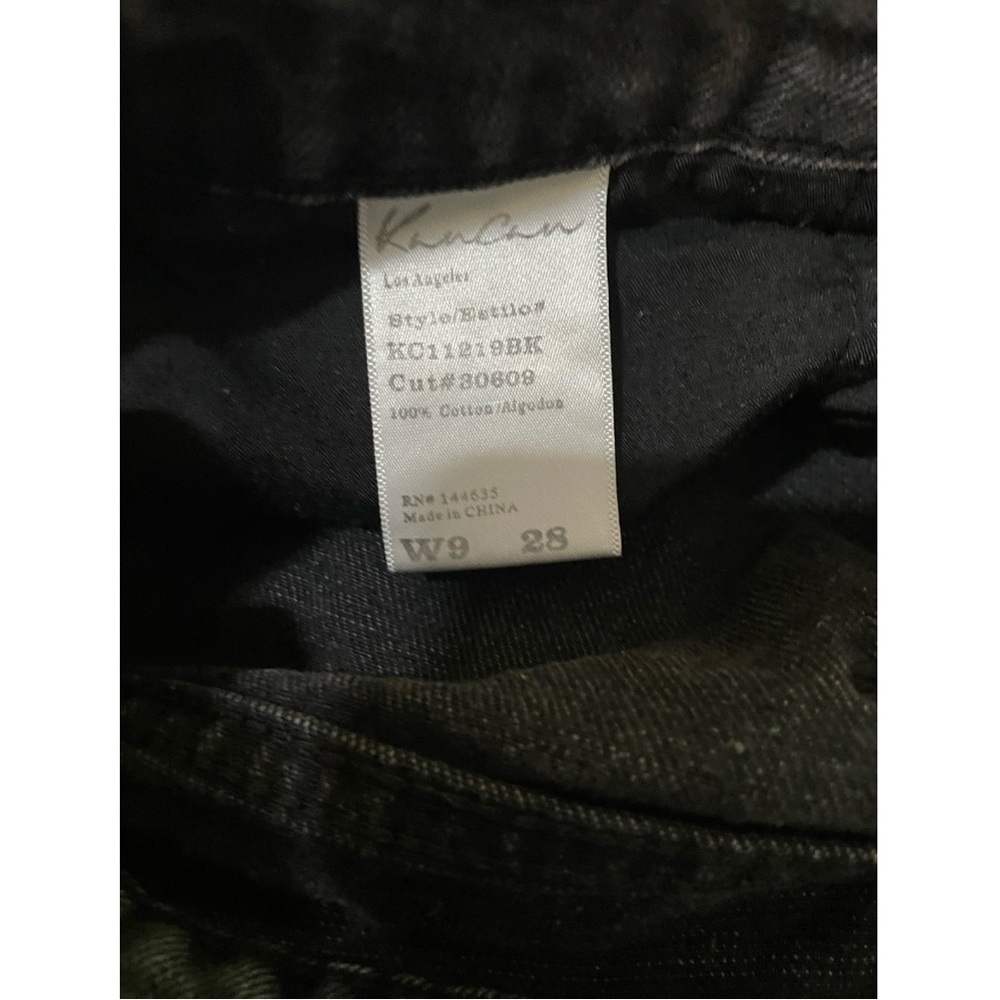 •Kan Can LA • Black Denim Shorts - Picture 3 of 3